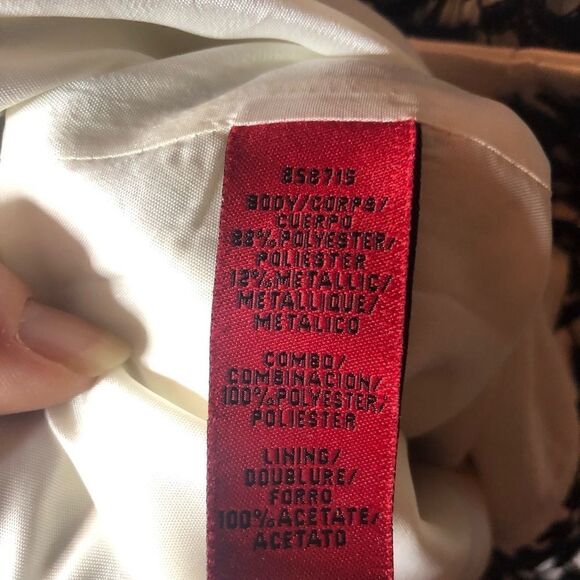 An stunning original JS collection white dress with black overlay. DEAD STOCK - Picture 7 of 9